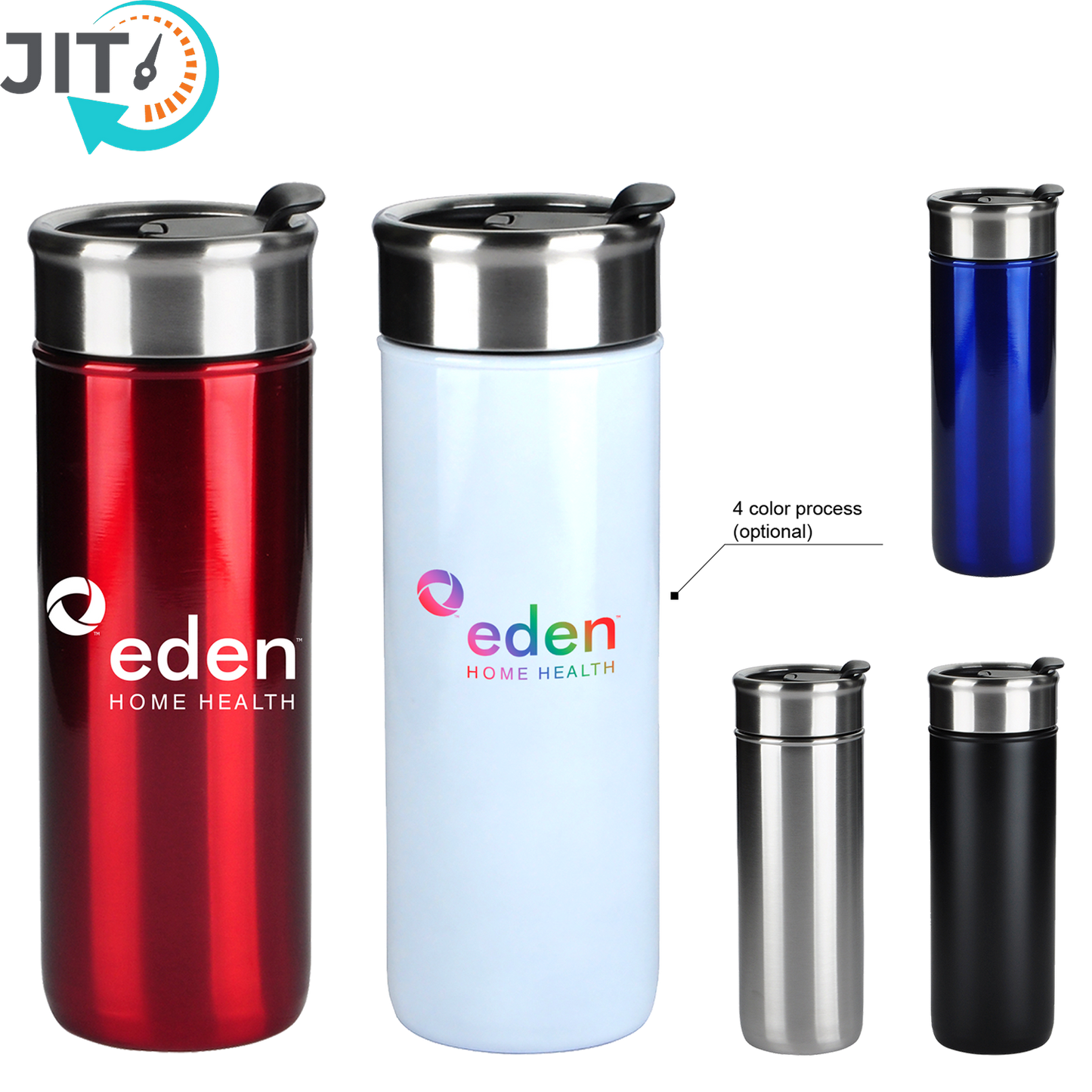 Black 18 Oz Double Wall Stainless Tumbler