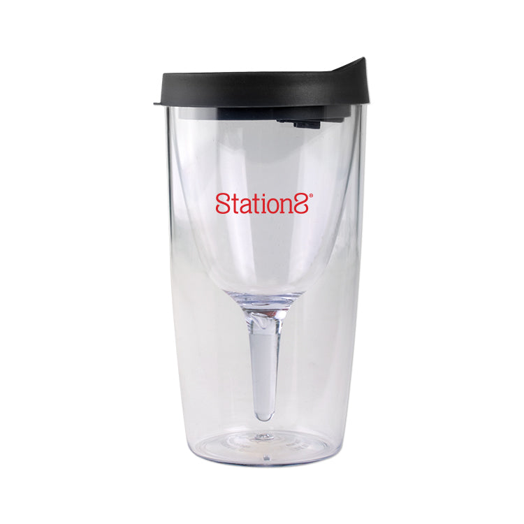 10 Oz. Vino2Go® Tumbler w/Lid
