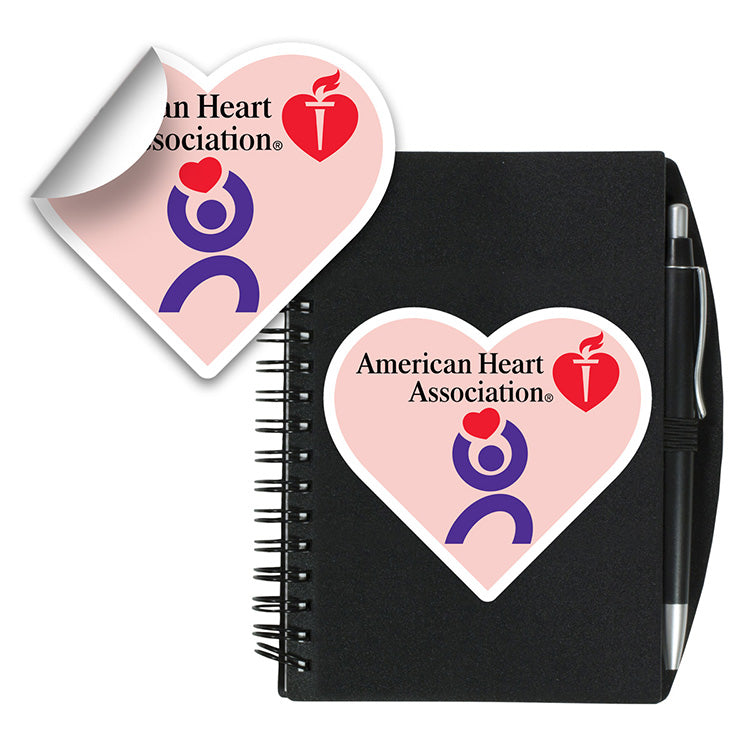 Heart Stock Shape Stickers