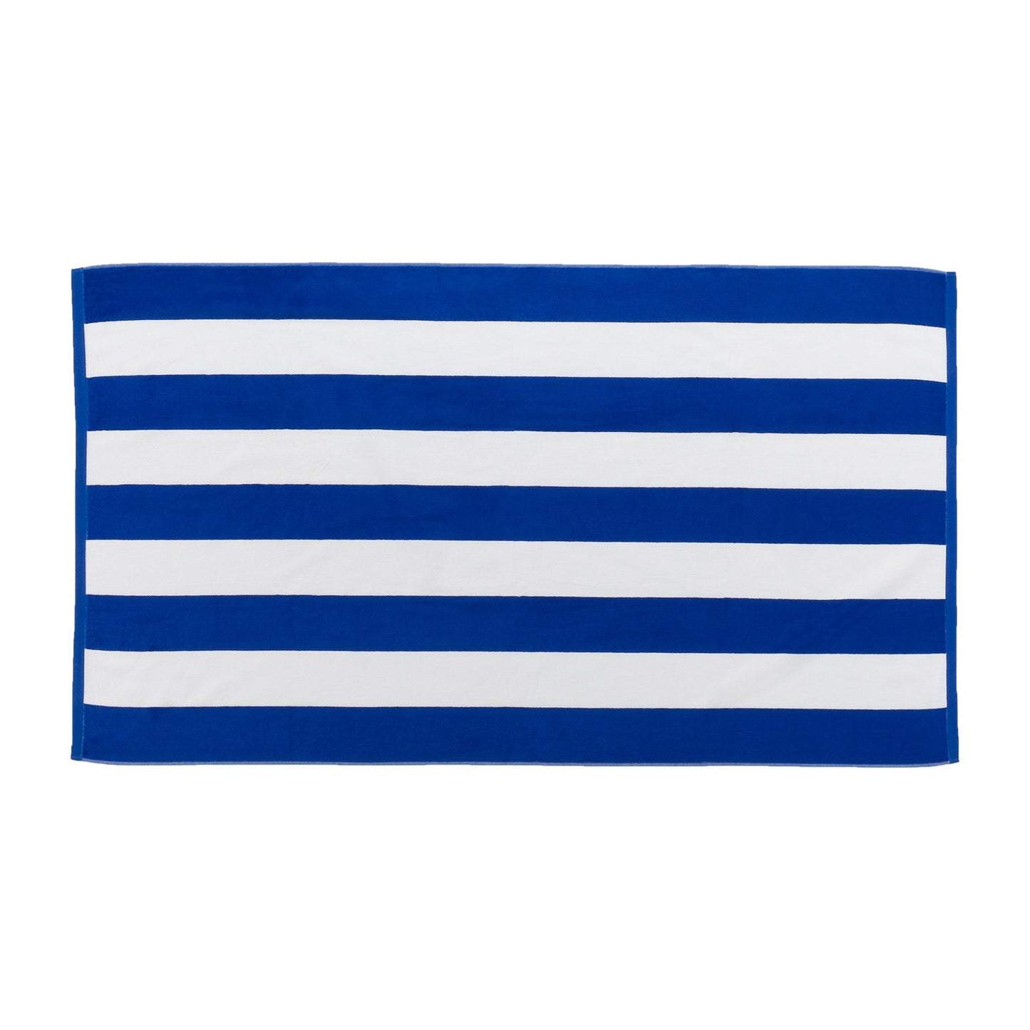 Cabana Stripe Terry Velour Beach Towel