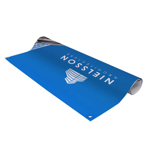 3' FrameWorx Tabletop Banner (Single-Sided, 13 oz. Smooth Scrim Vinyl)