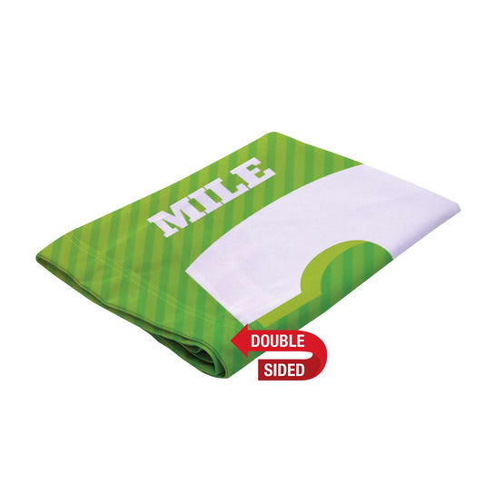 14.5' Premium Rectangle Sail Sign Replacement Flag (Double-Sided)