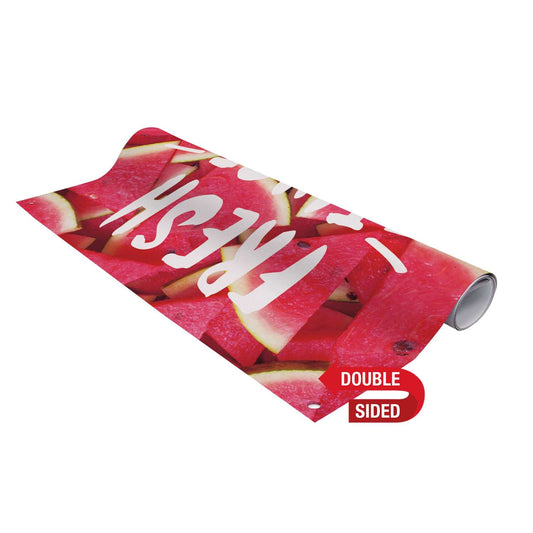 4.5' FrameWorx Stack Top Banner (Double-Sided, 13 oz. Smooth Scrim Vinyl)