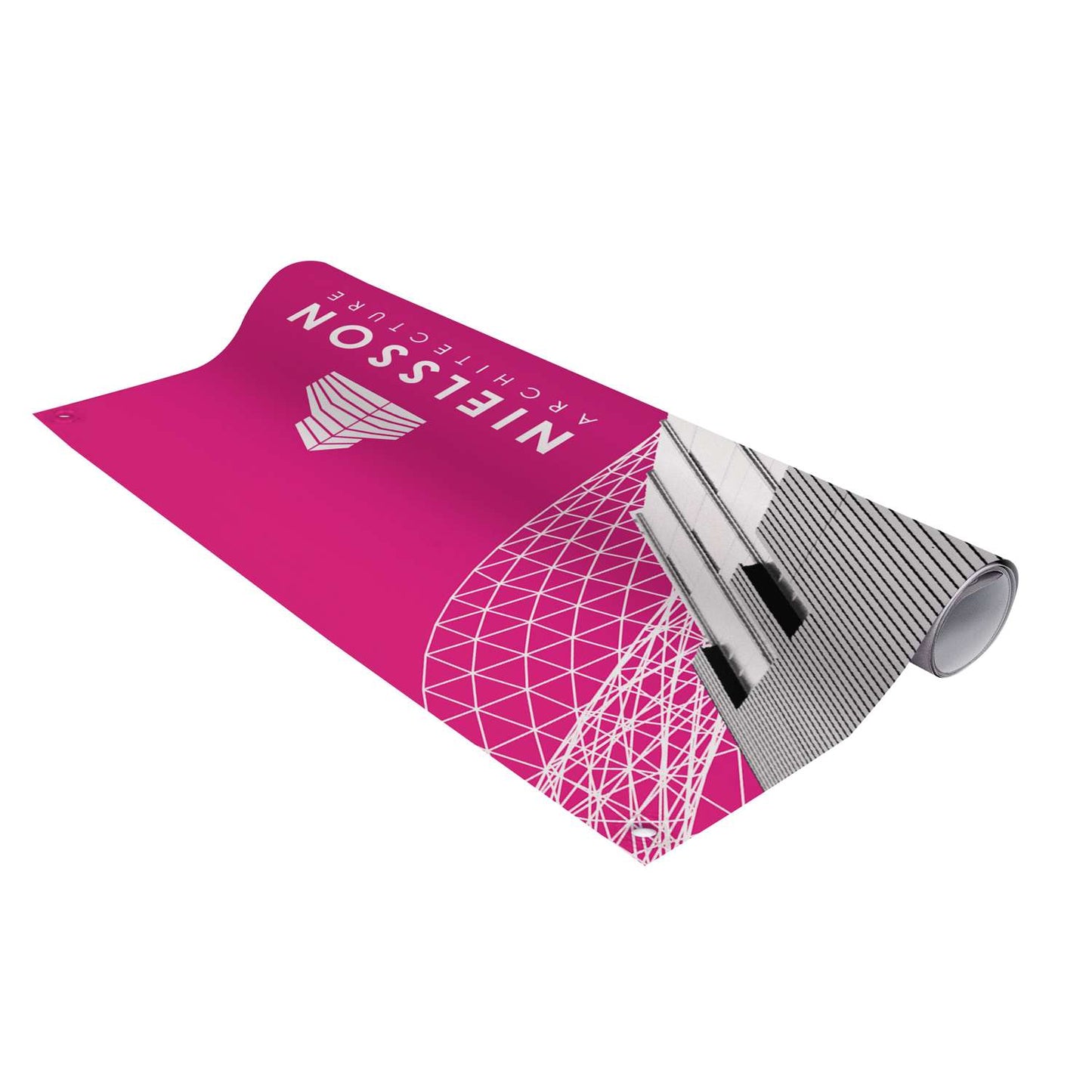 4.5' FrameWorx Banner (Single-Sided, 13 oz. Smooth Scrim Vinyl)