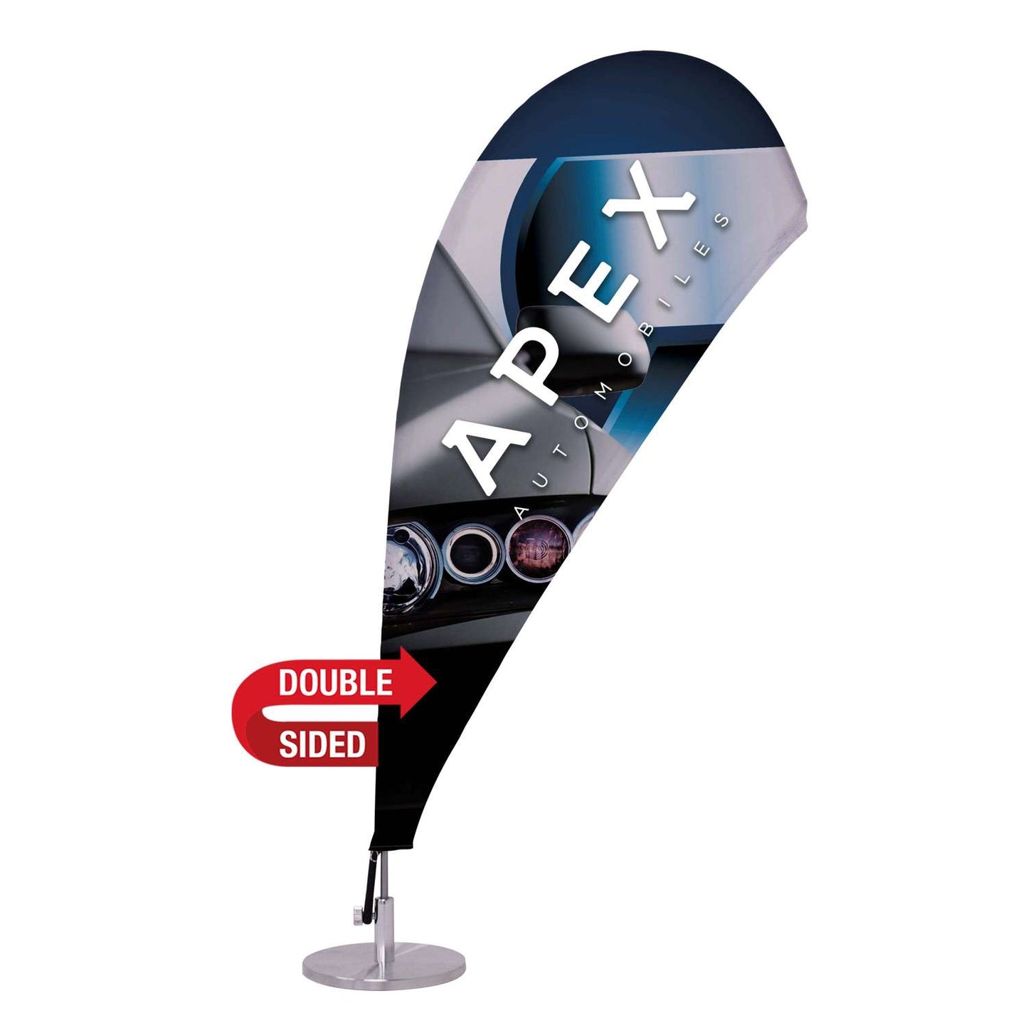 Micro Teardrop Sail Sign Kit (Double-Sided)
