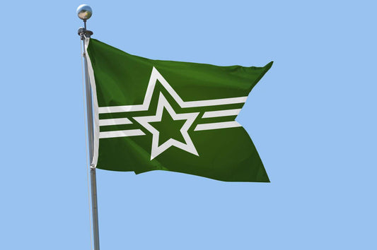 3' x 5' Polyester Guidon Flag Single-Sided