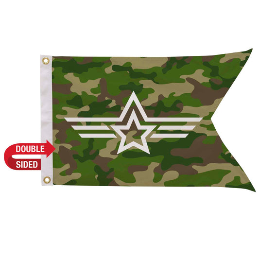 16" x 24" Polyester Guidon Flag Double-Sided
