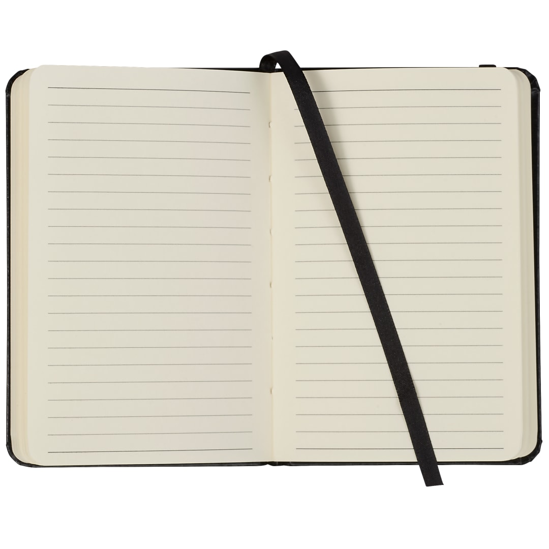 Black FSC® Mix 3.5" x 5" Ambassador Pocket Bound Journal