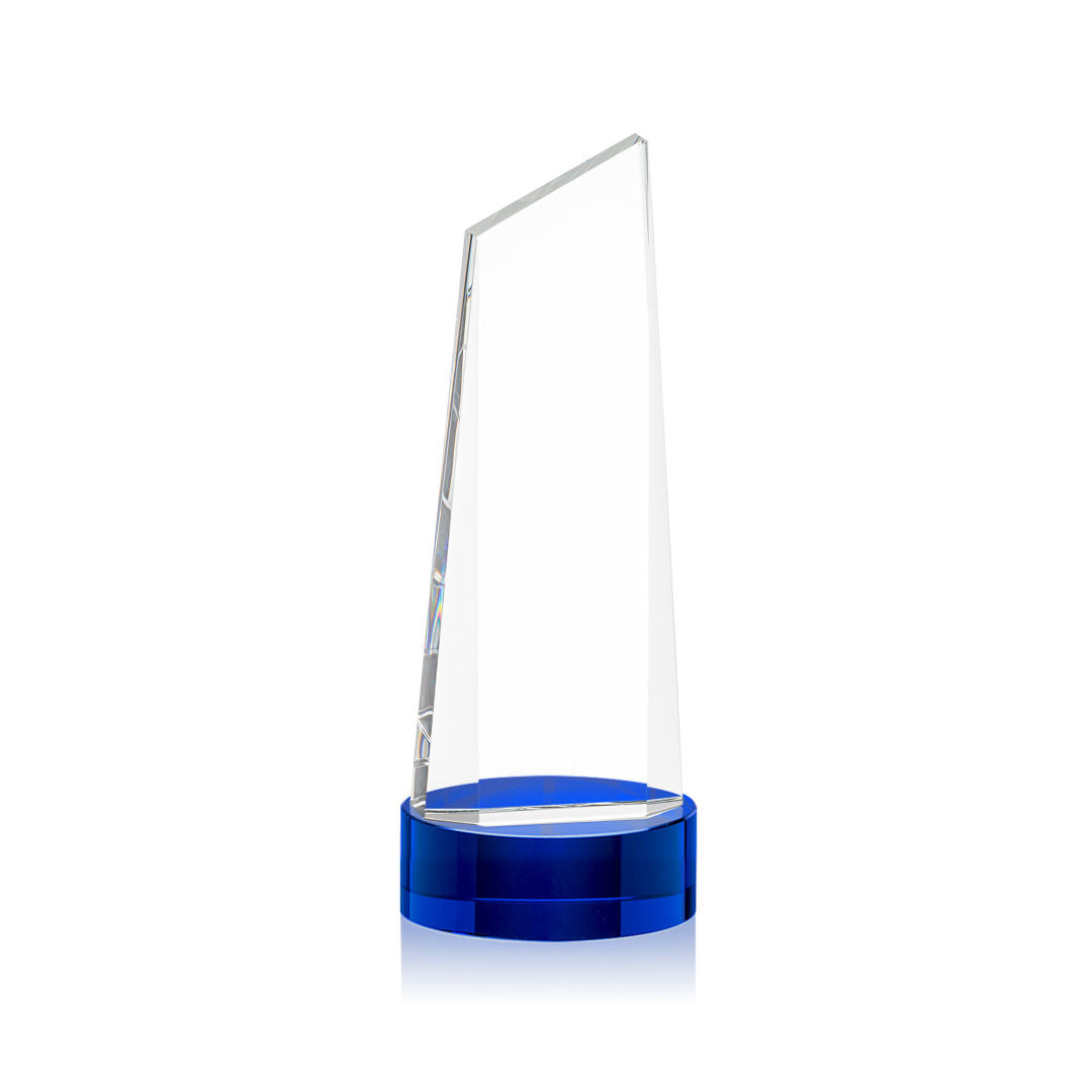 Belmont Tower Award on Stanrich Base - Blue