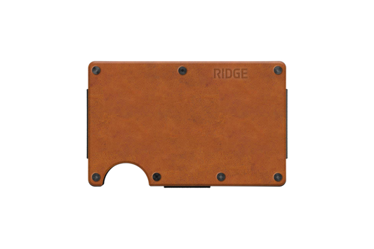 Ridge Tobacco Brown Leather Cash Strap