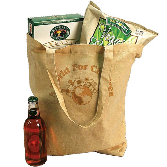 Natural Woodstock Tote Bag