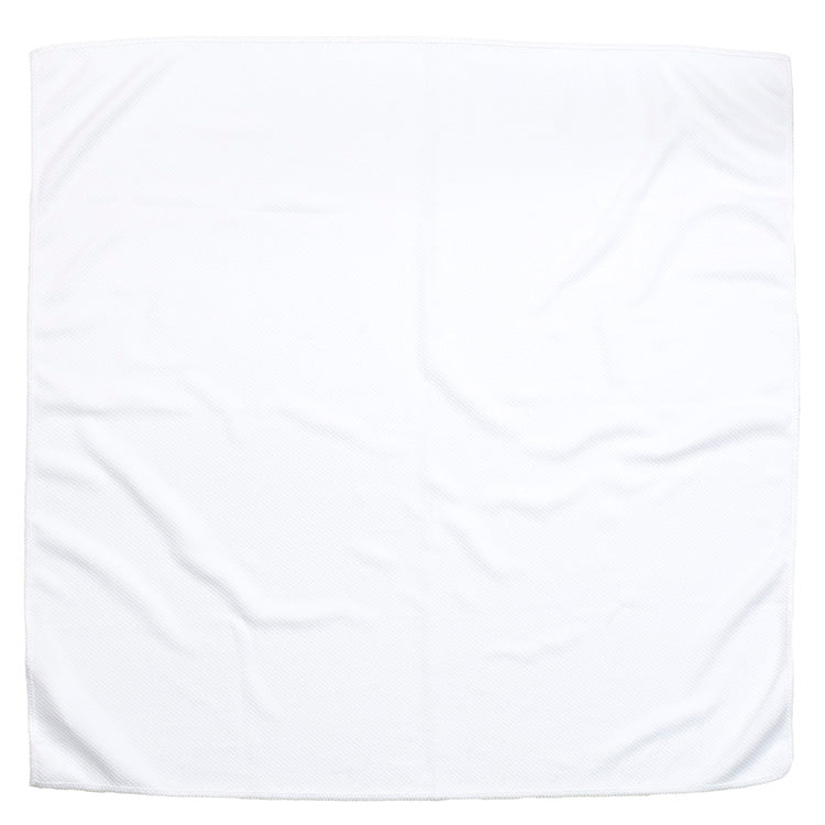 "THE COOLING BANDANA" – 22” H x 22” W