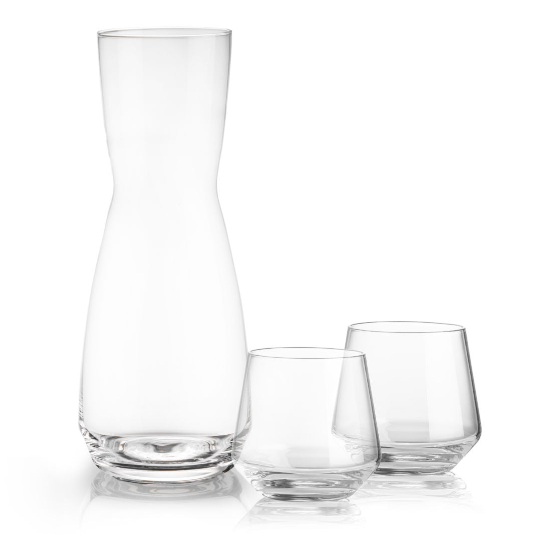 Mason Carafe & Tucson Stemless Wine