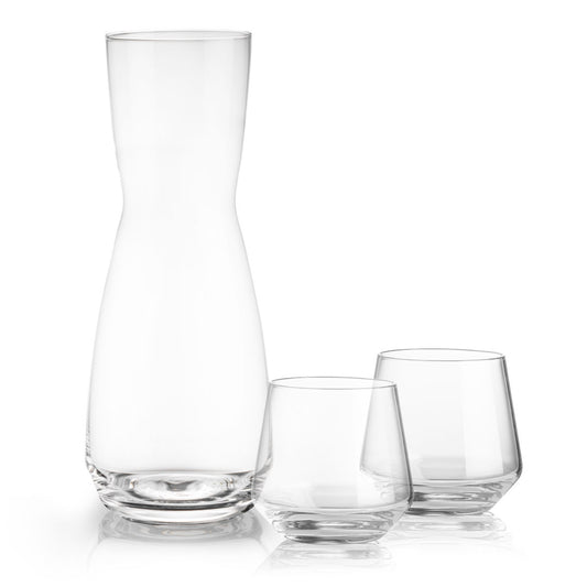 Mason Carafe & Tucson Stemless Wine