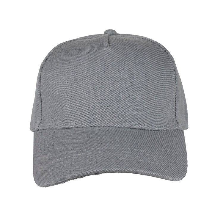 “BELLBROOK” 5-Panel Baseball Hat with Plastic Snap Adjuster