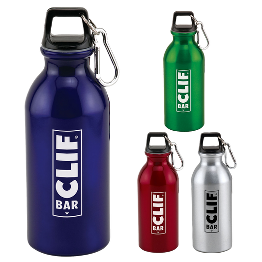 Blue 20 Oz Wide Mouth Aluminum Water Bottle