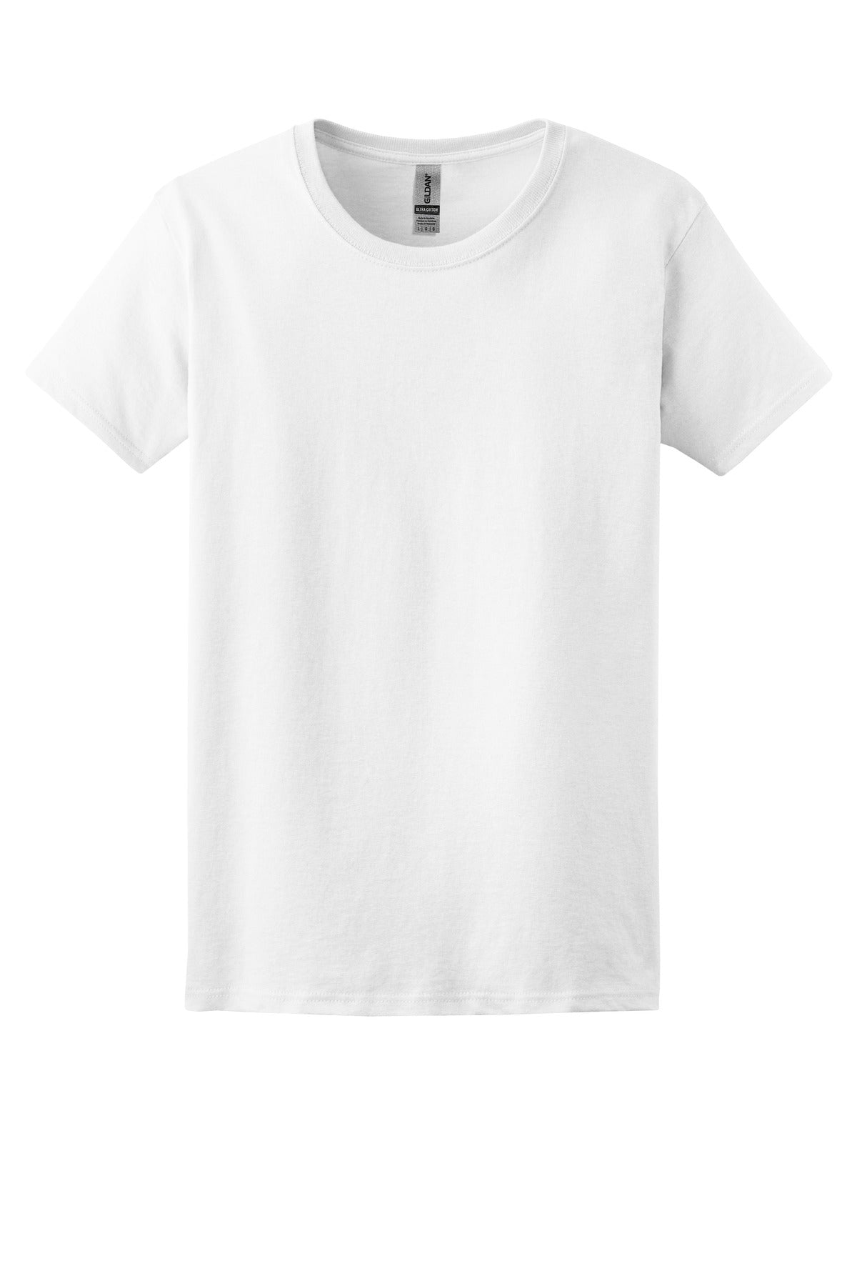 Gildan Women's Ultra Cotton 100% US Cotton T-Shirt. 2000L
