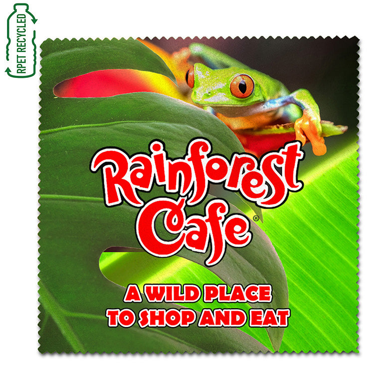 "CLEANSCREEN FULL COLOR" - 6" X 6" Full Color Sublimation Recycled RPET Polyester Microfiber Cleanin