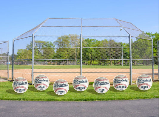 24" x 24" Custom Cut Corrugated Plastic Sign (Single-Sided)