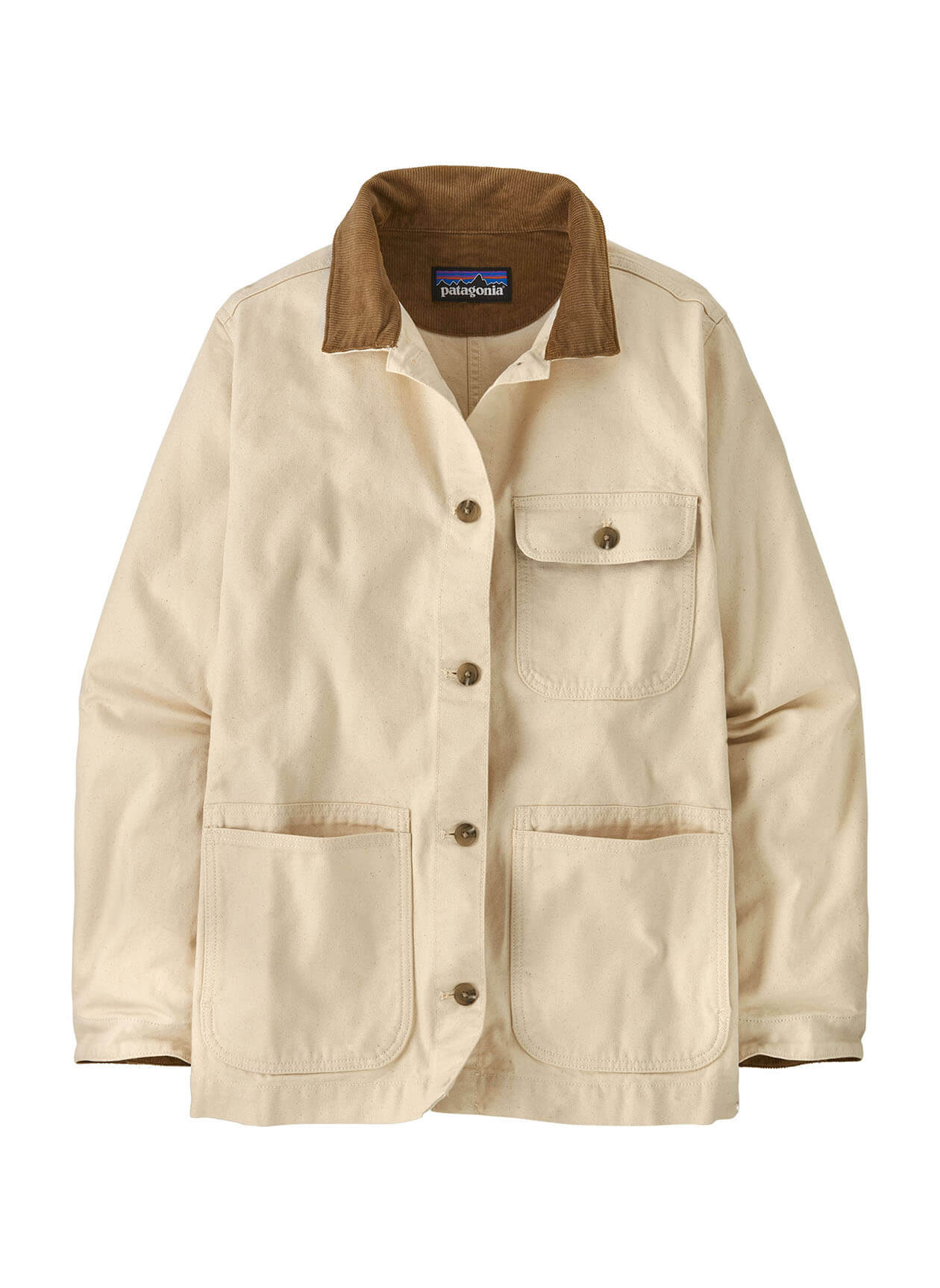 Patagonia Women's Point Reyes Canvas Coat - Undyed Natural - XXS