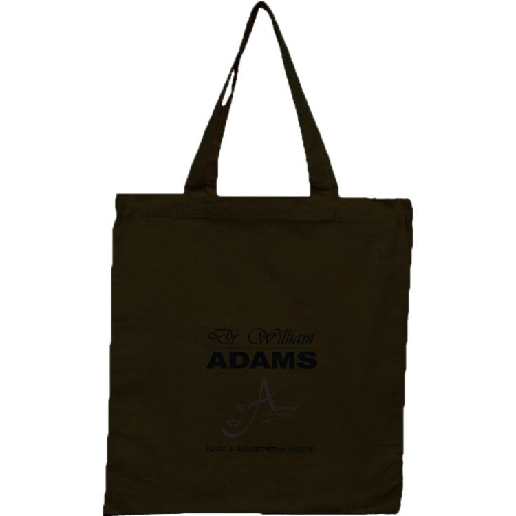 Black Canvas Jumbo Shopper Bag