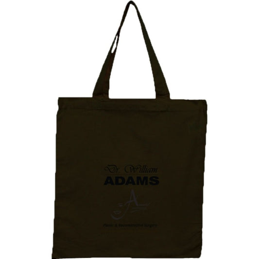 Black Canvas Jumbo Shopper Bag