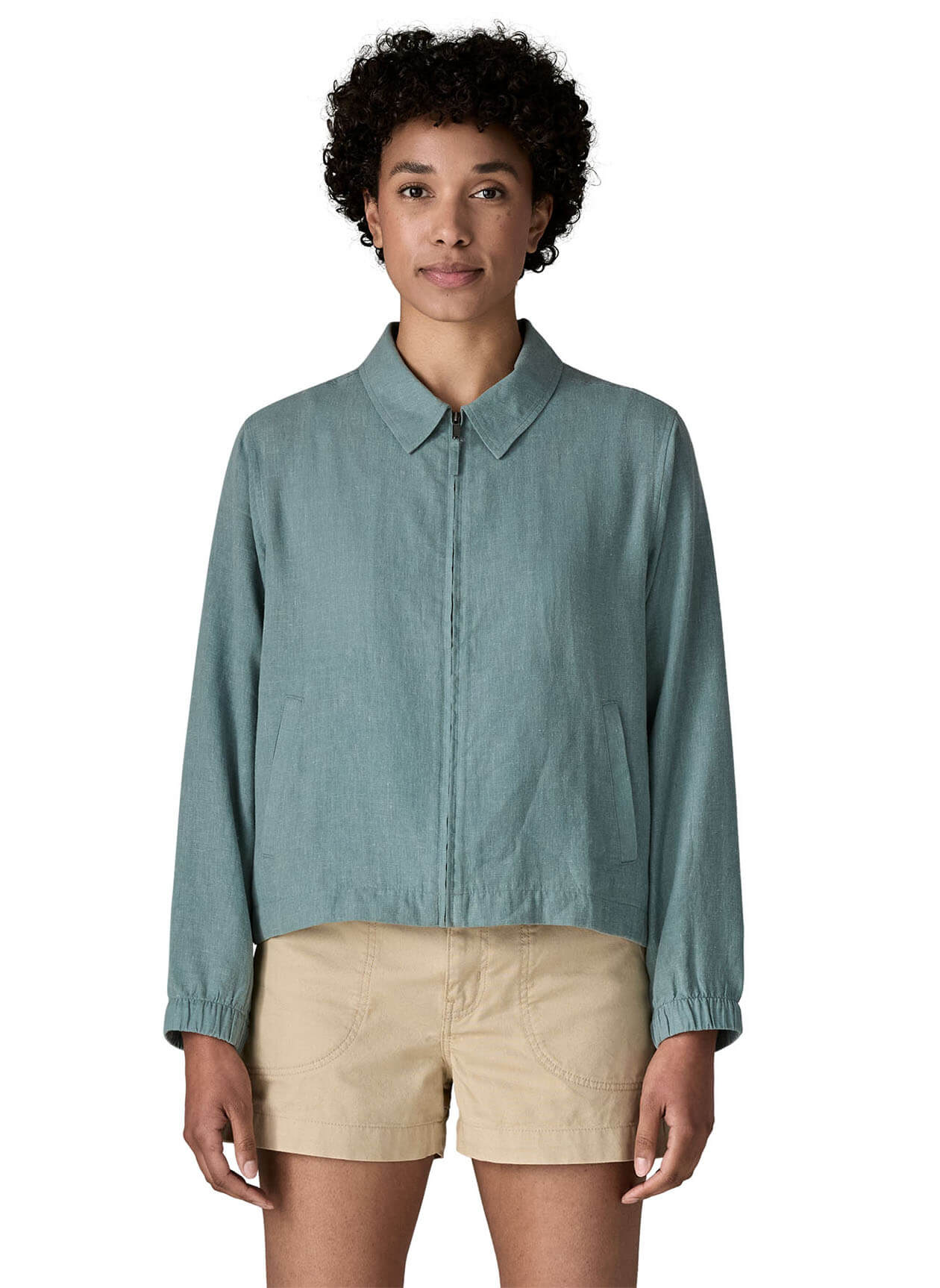 Patagonia Women's Garden Island Jacket - Whole Weave: Blue Sage - XS