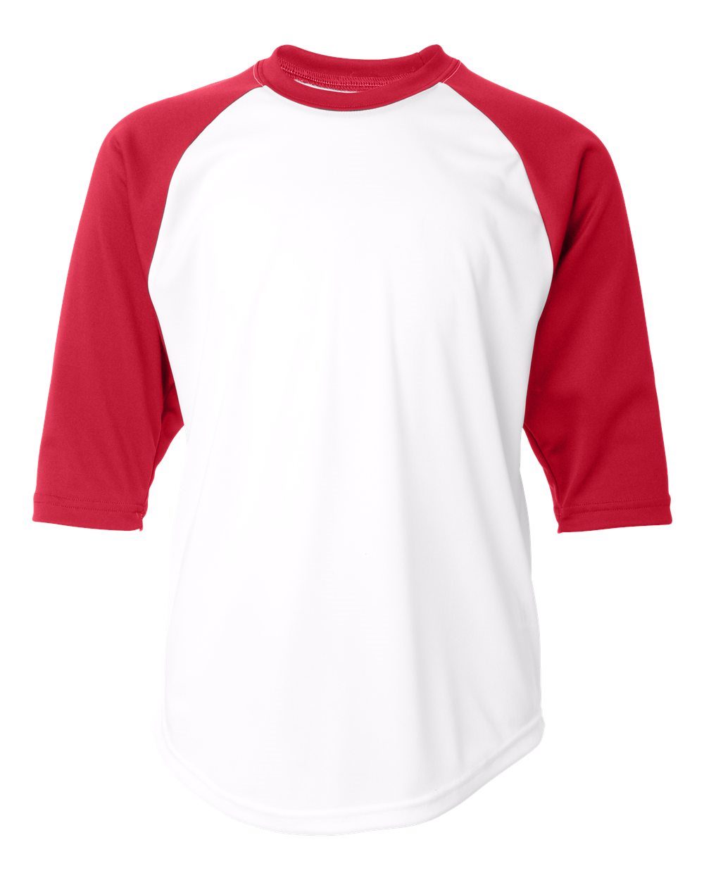 Youth B-Core Three-Quarter Sleeve Baseball T-Shirt - 2133