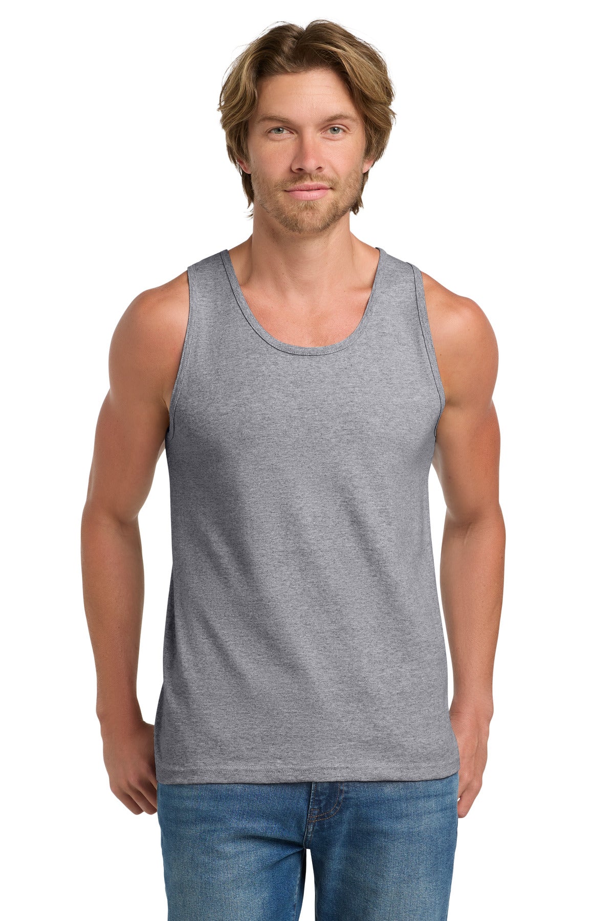 SanMar 2200_sportgrey_model_front.jpg