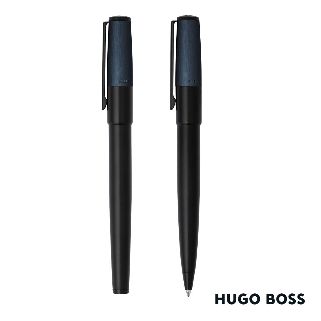 Hugo Boss® Gear Minimal Ballpoint Pen & Fountain Pen Set