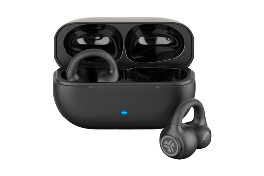 JLab Flex Open Wireless Earbuds - Black