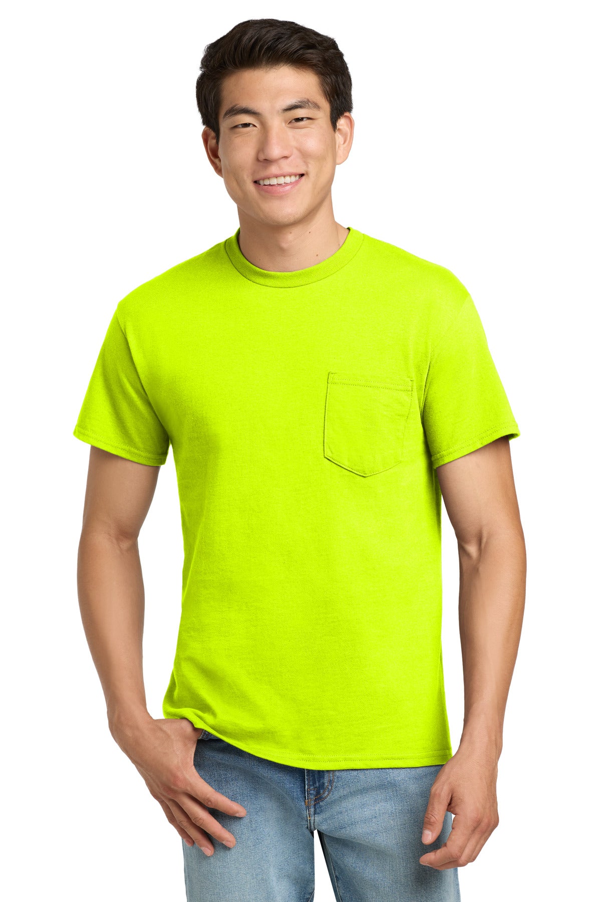 SanMar 2300_safetygreen_model_front.jpg