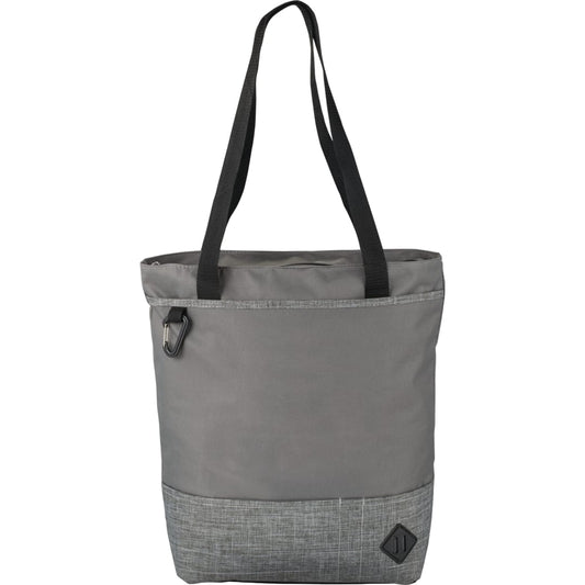 Gray Hayden Zippered Convention Tote
