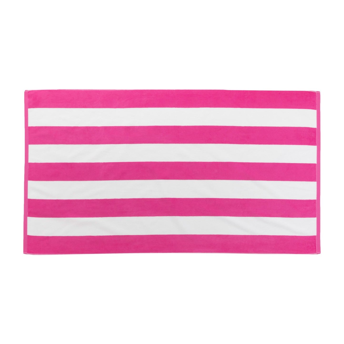 Cabana Stripe Terry Velour Beach Towel