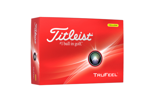 Titleist TruFeel Golf Balls - Yellow