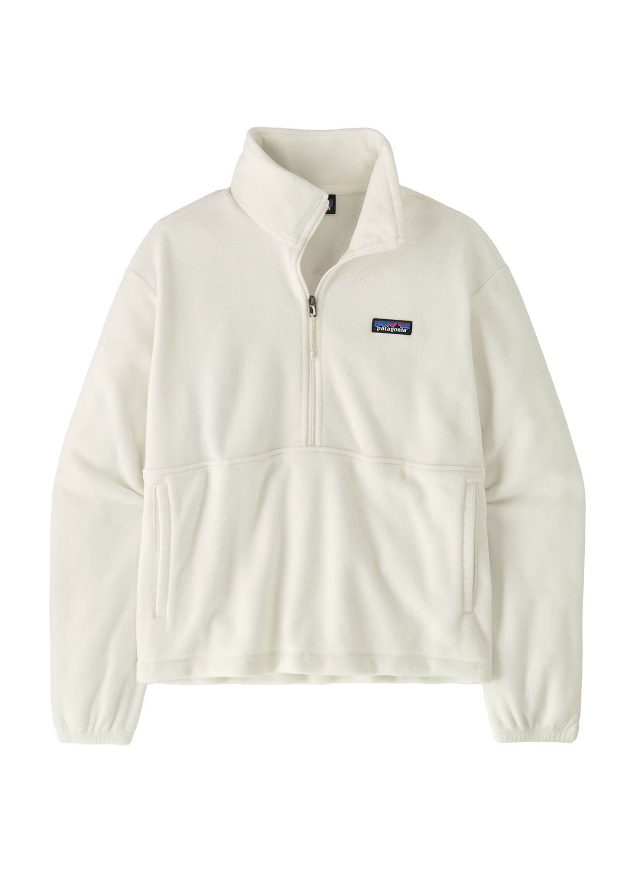 Patagonia Women's Micro D 1/2 Zip Fleece Pullover - Birch White - XXS
