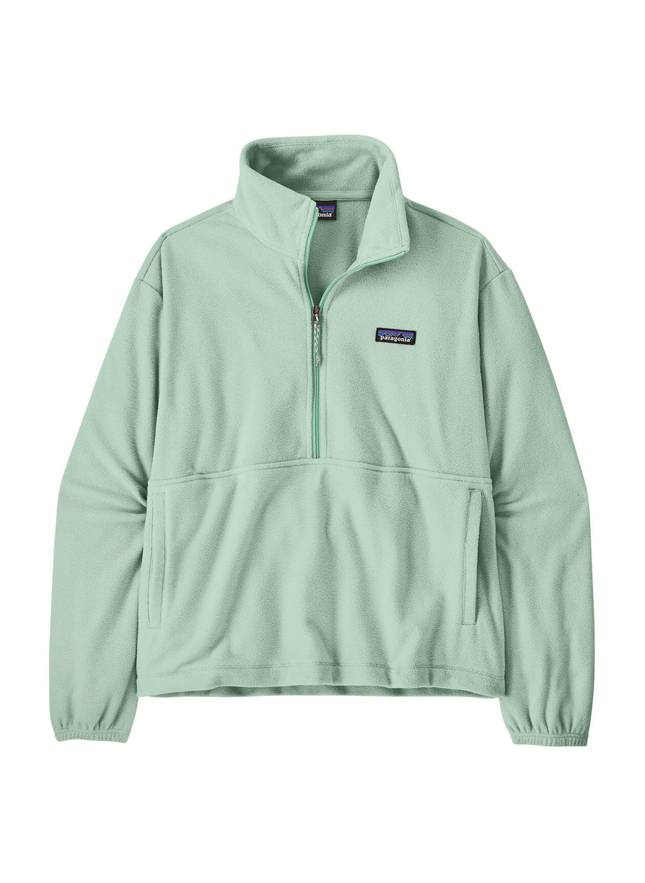 Patagonia Women's Micro D 1/2 Zip Fleece Pullover - Birch White - XXS