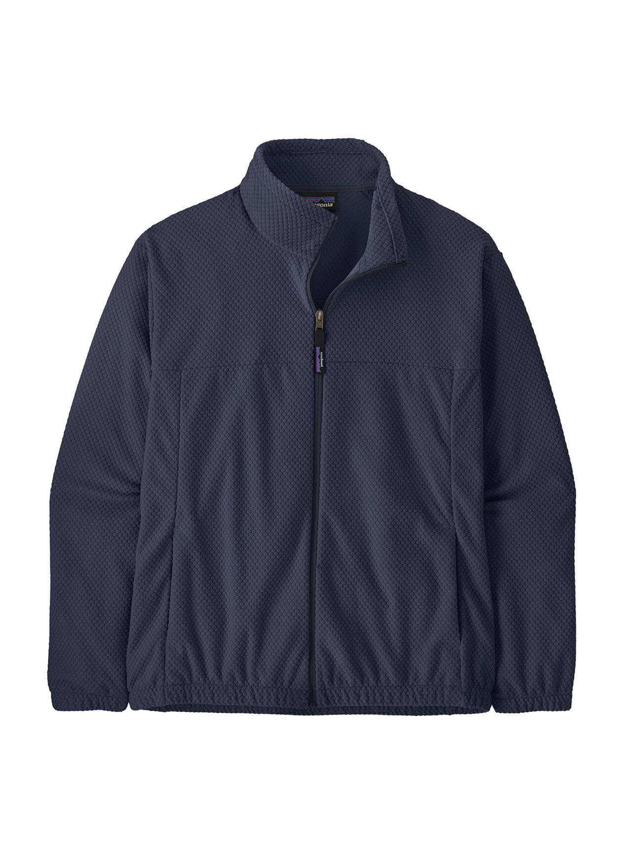 Patagonia Men's Textured Fleece Jacket - Black - SM
