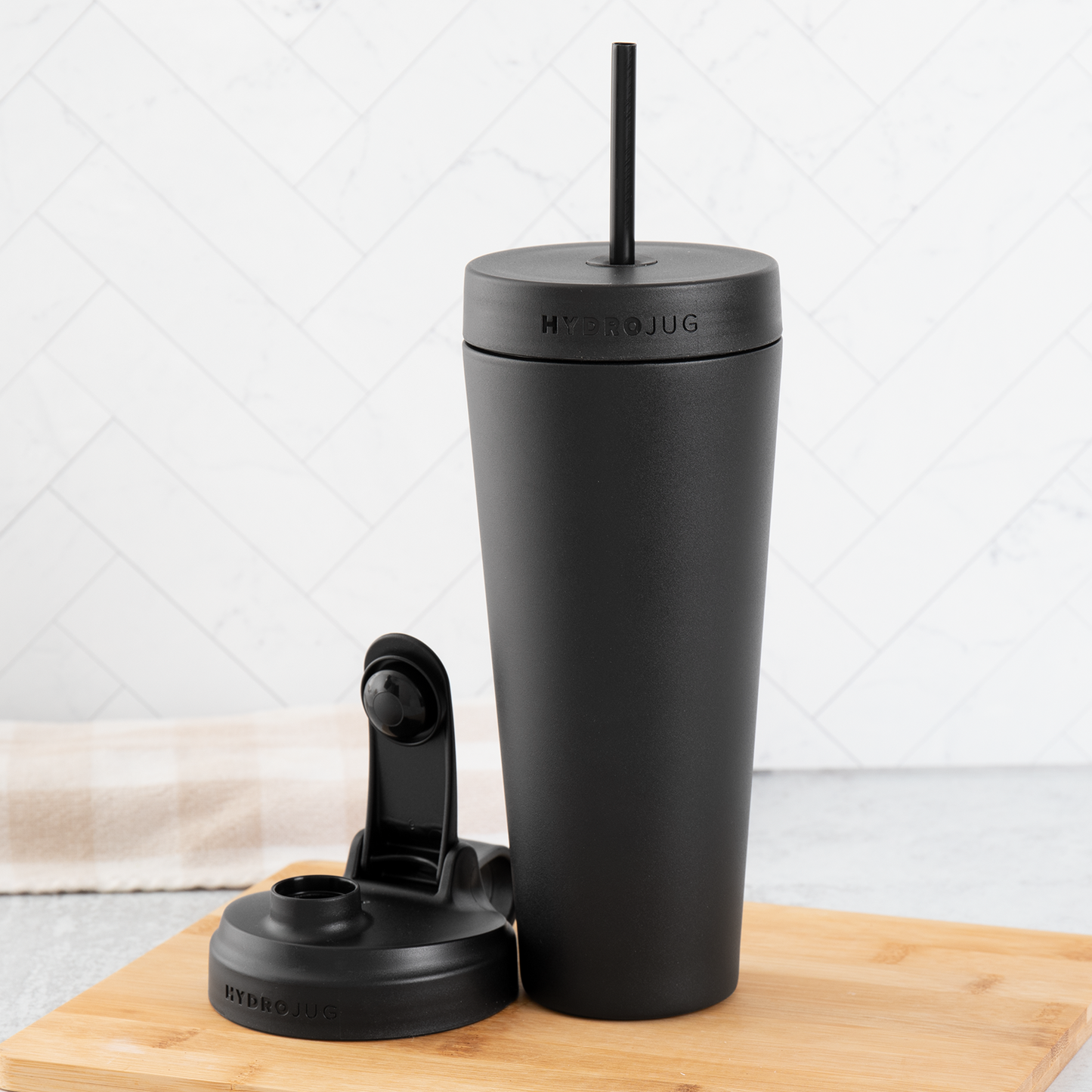 black 24 oz hydroshkr stainless steel