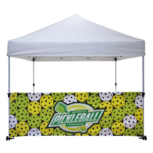 10' Omni Tent Half Wall Kit (Dye Sublimated, Single-Sided)