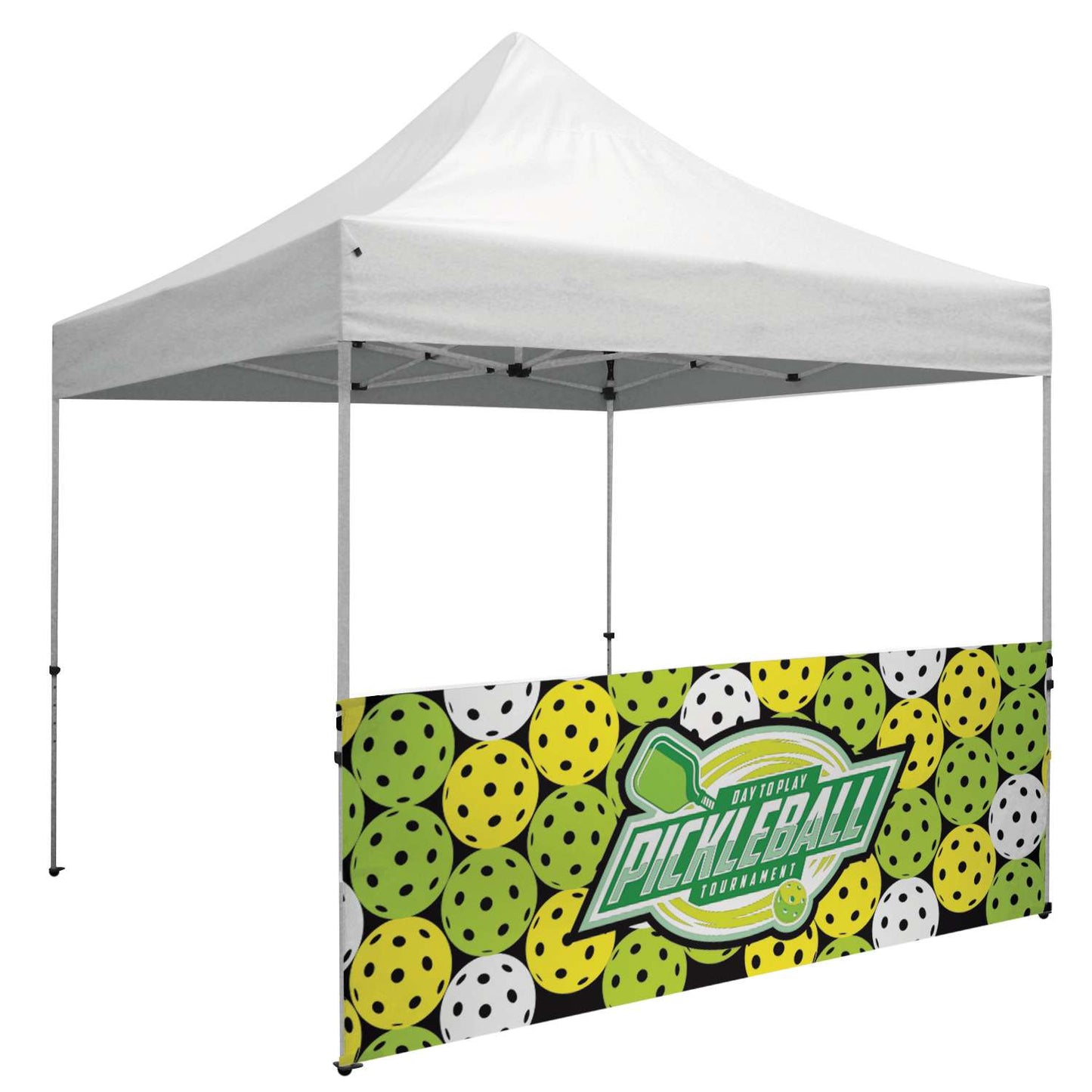10' Standard Tent Half Wall Kit (Dye Sublimated, Single-Sided)