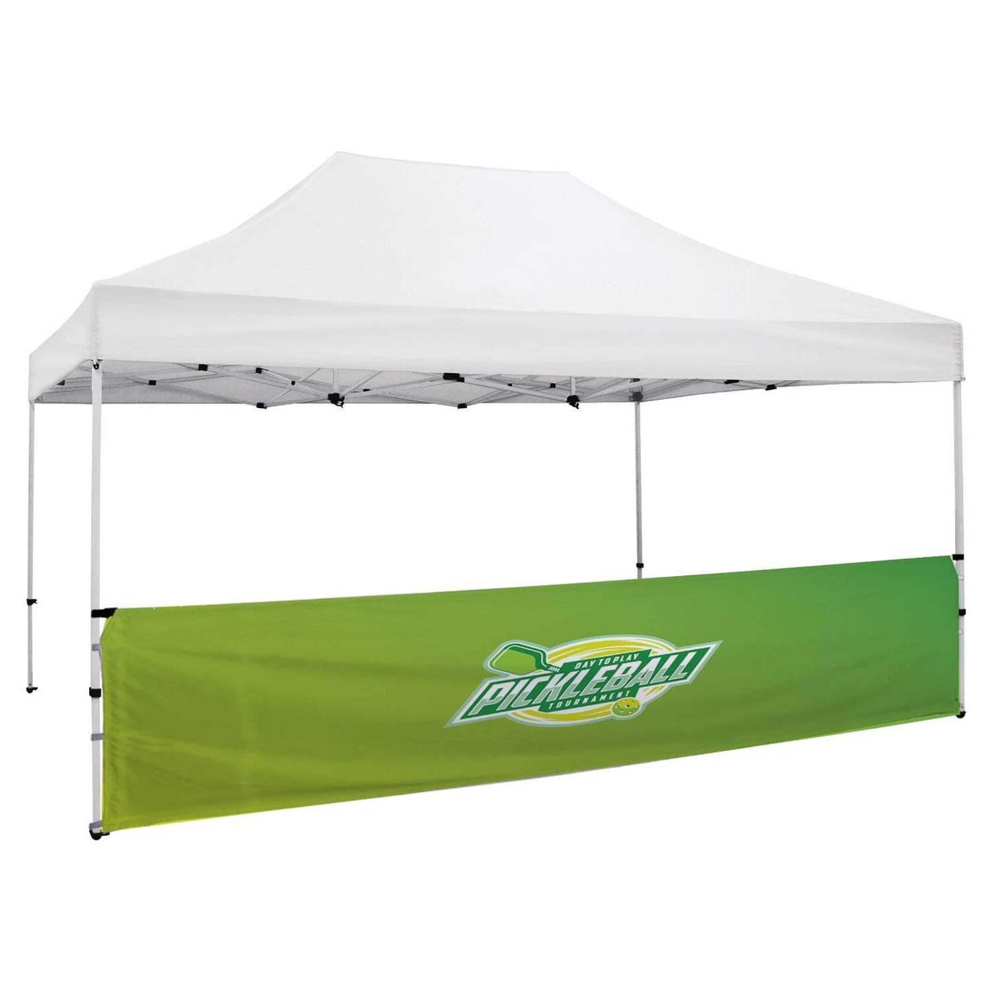 15' Premium Tent Half Wall Kit (Dye Sublimated, Single-Sided)