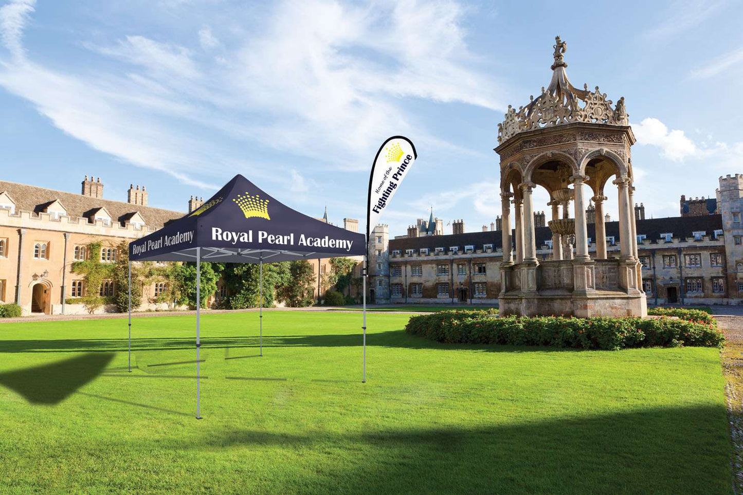 Sail Sign Mount for Economy and Deluxe Tents