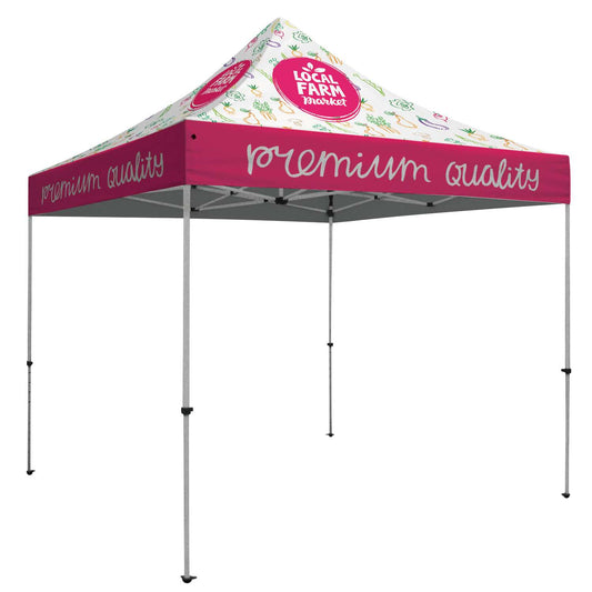 10' Deluxe Tent Kit (Full-Bleed Dye Sublimation)