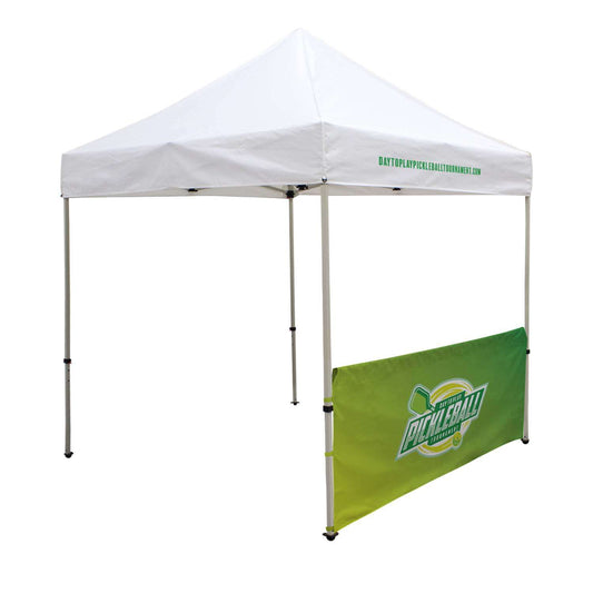 8' Deluxe Tent Half Wall Kit (Dye Sublimated, Single-Sided)