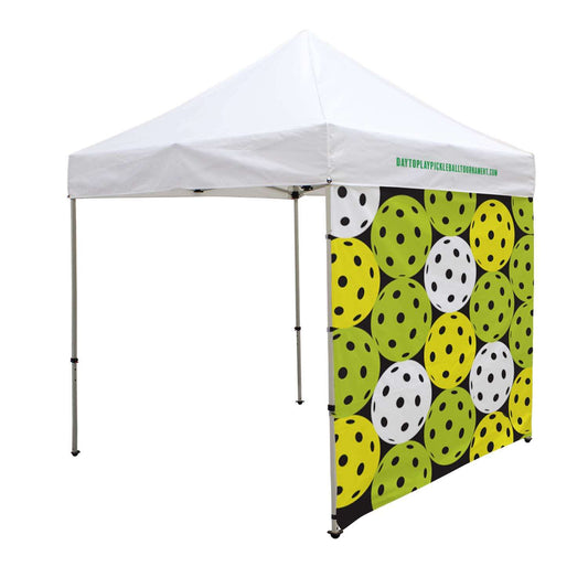 8' Tent Full Wall (Dye Sublimated, Single-Sided)