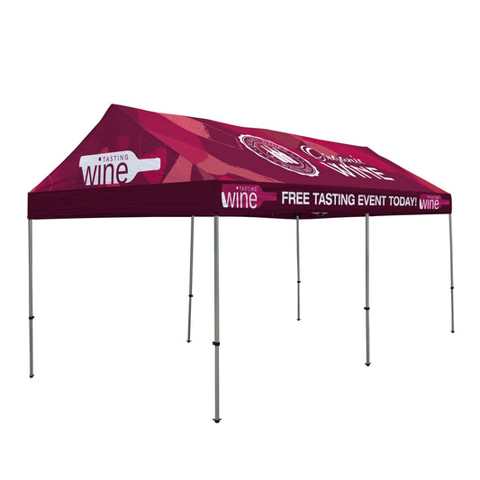 10' x 20' Premium Gable Tent Kit (Dye Sub Full-Color Full-Bleed)