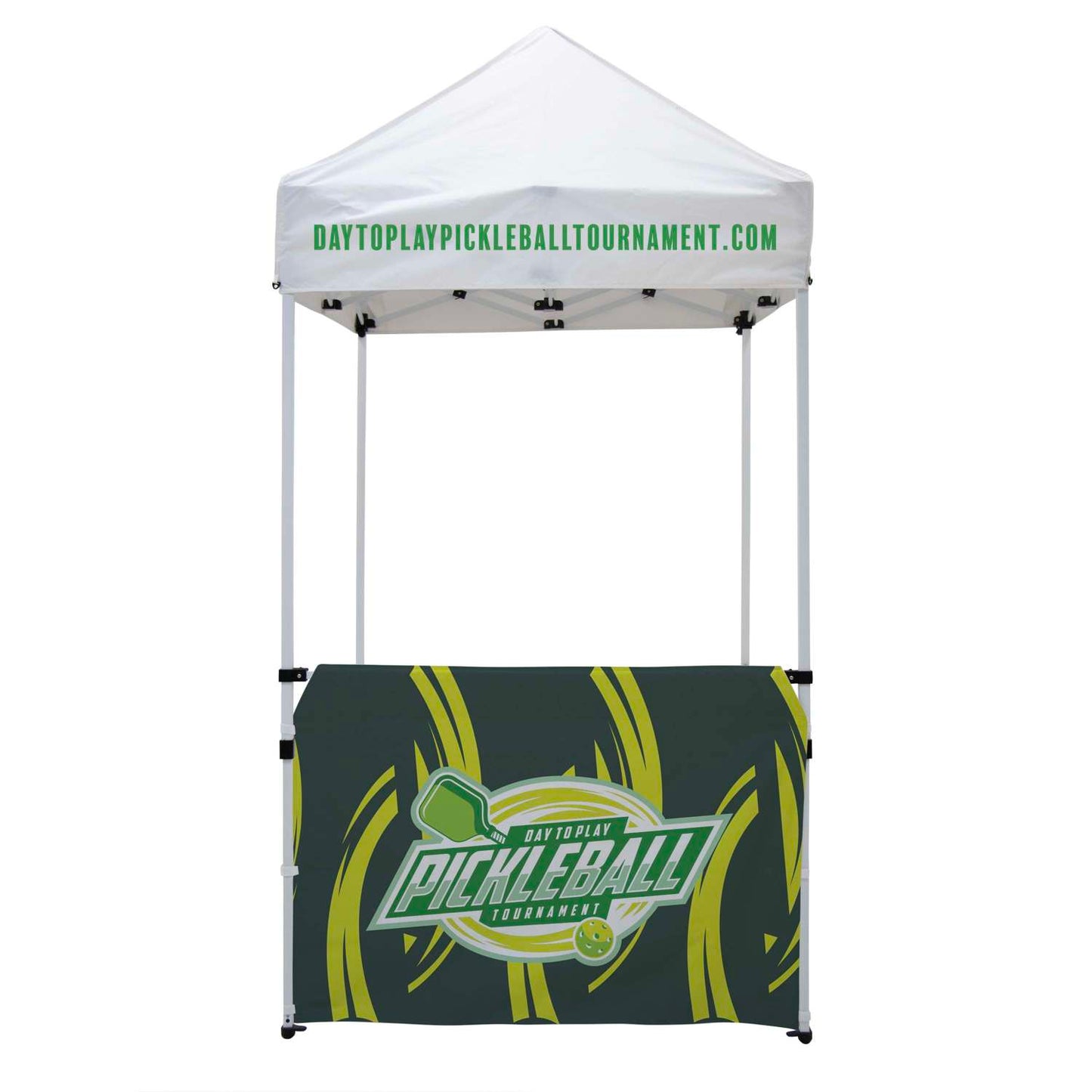 5' Economy Tent Half Wall (Dye Sublimated, Single-Sided)