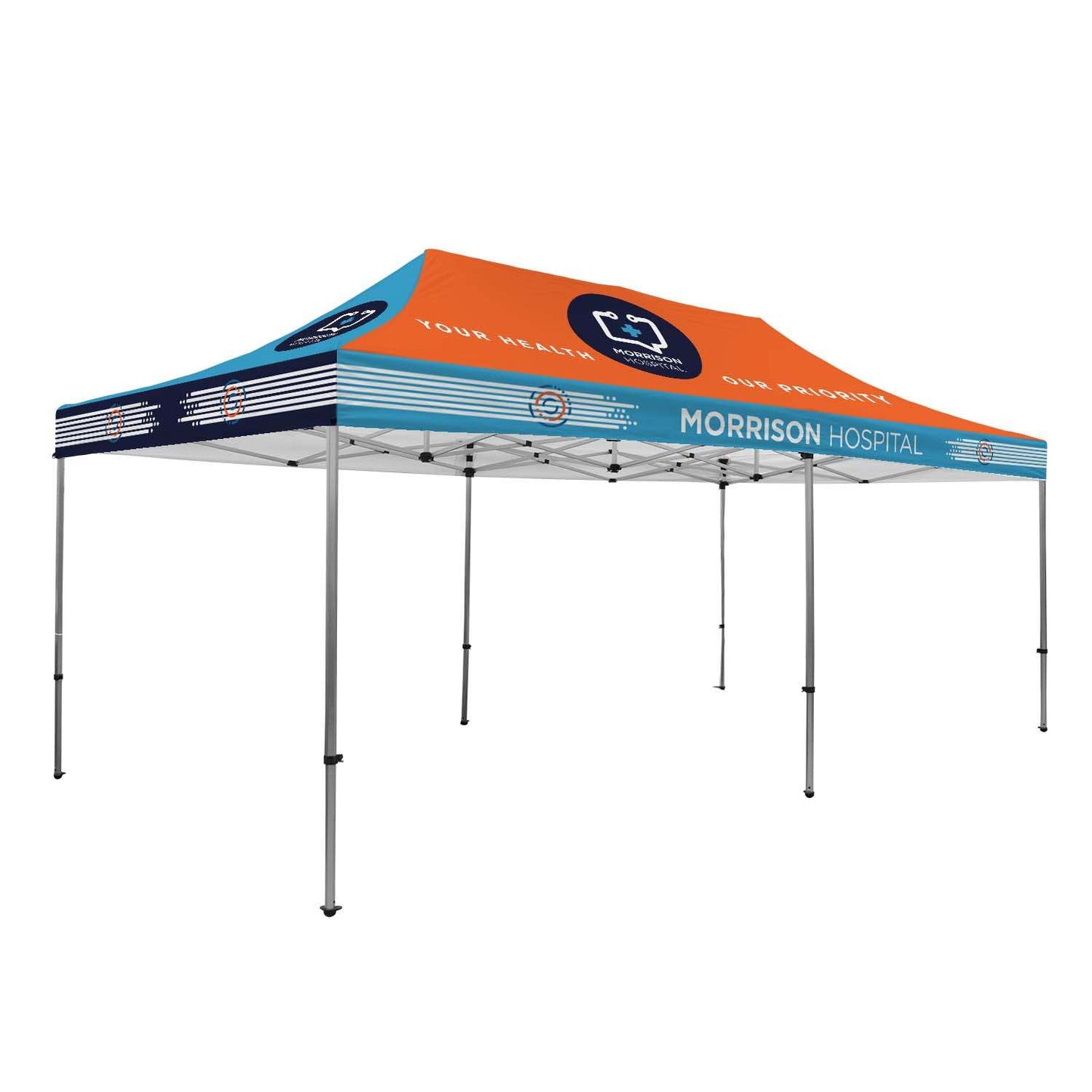 20' Premium Tent UV-Printed Kit
