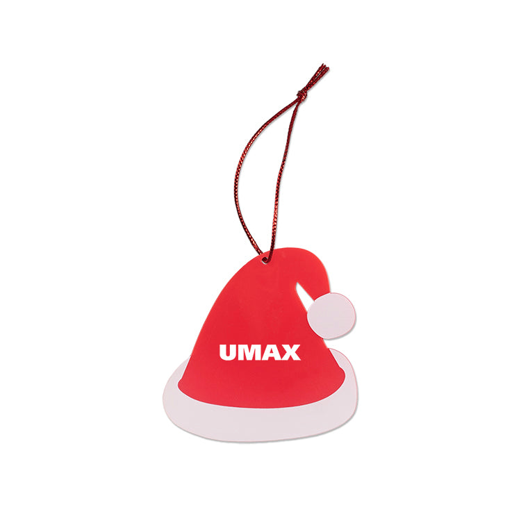 Multicolor Santa Hat Ornament